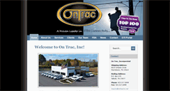 Desktop Screenshot of ontracinc.net